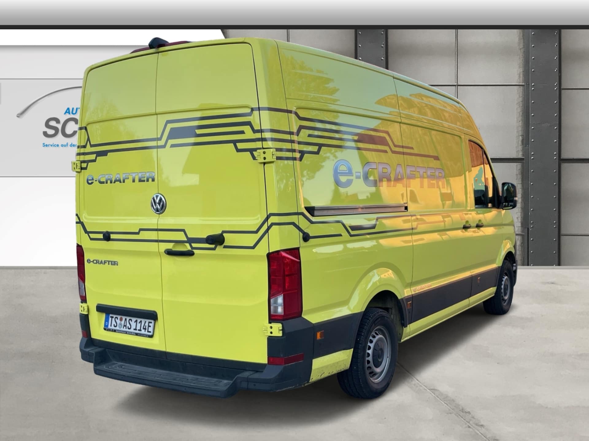 Volkswagen e-Crafter Kastenwagen mittlerer Radstand