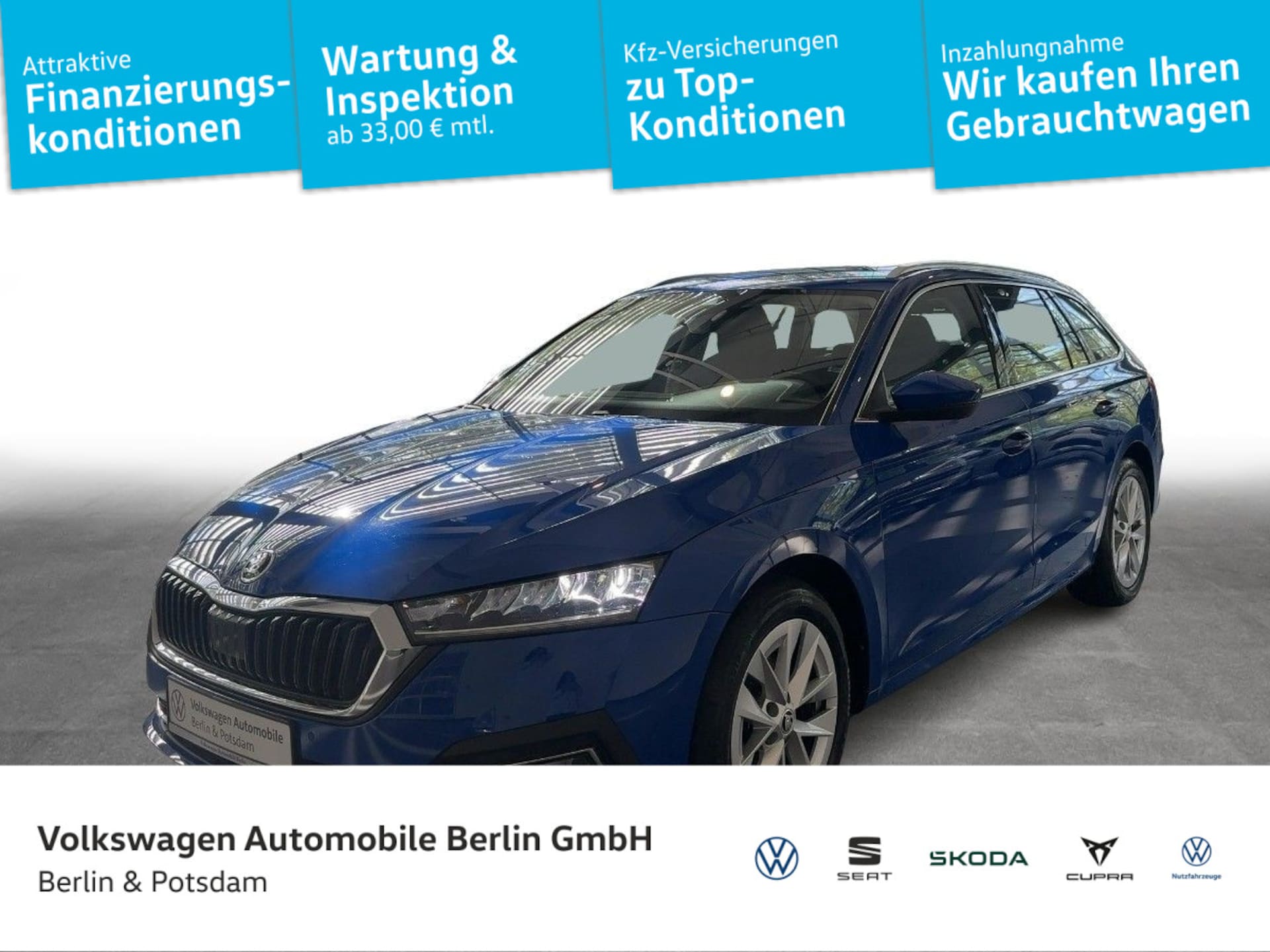 Skoda Octavia Combi — Skoda Octavia Combi Octavia 2.0TDI DSG Selection Plus NAVI LEDER KAMERA
