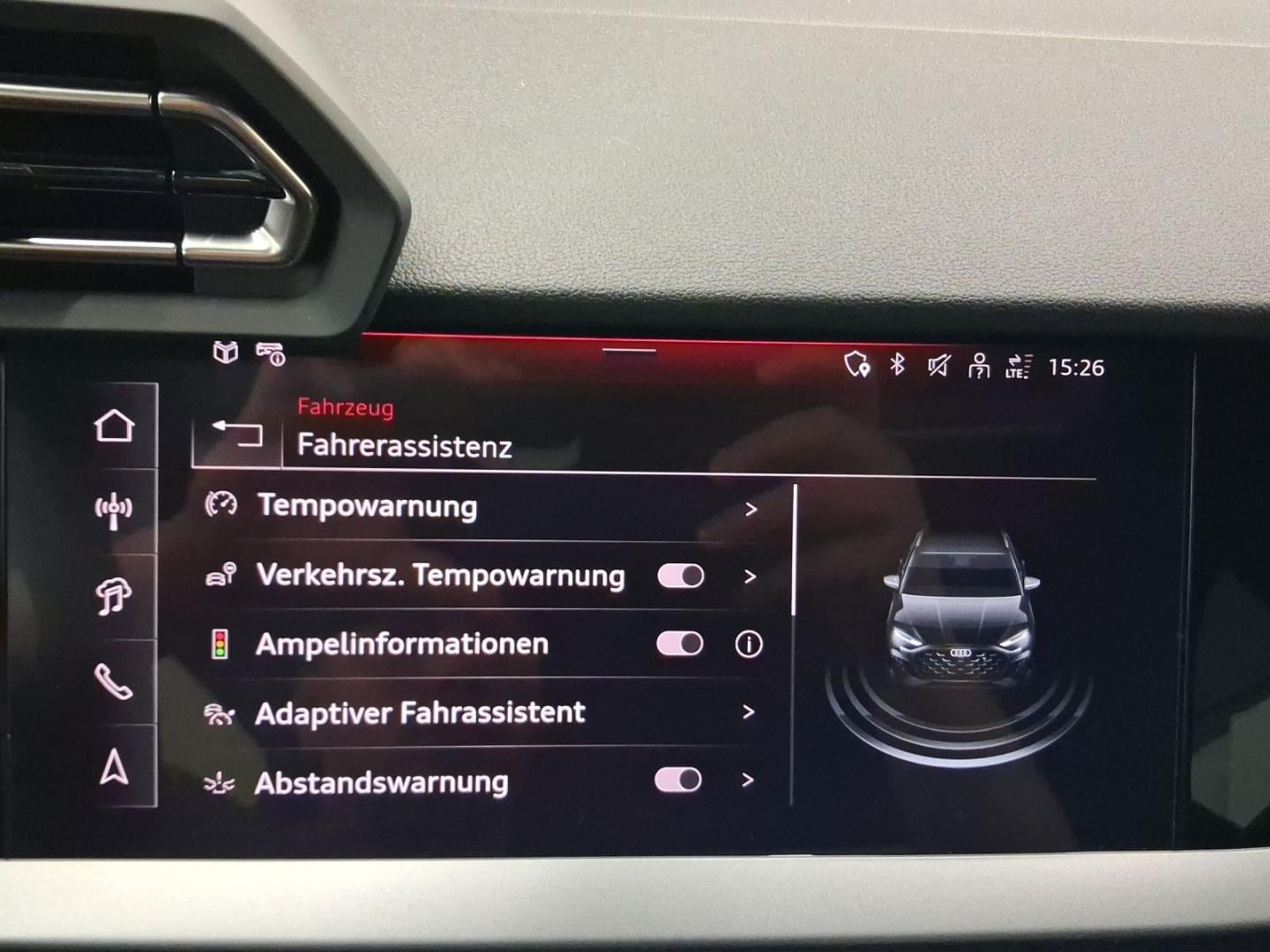 Bild über Audi A3 Sportback TFSI e advanced 40 TFSI e S tronic - für weitere Informationen kontaktieren Sie den Audi Partner