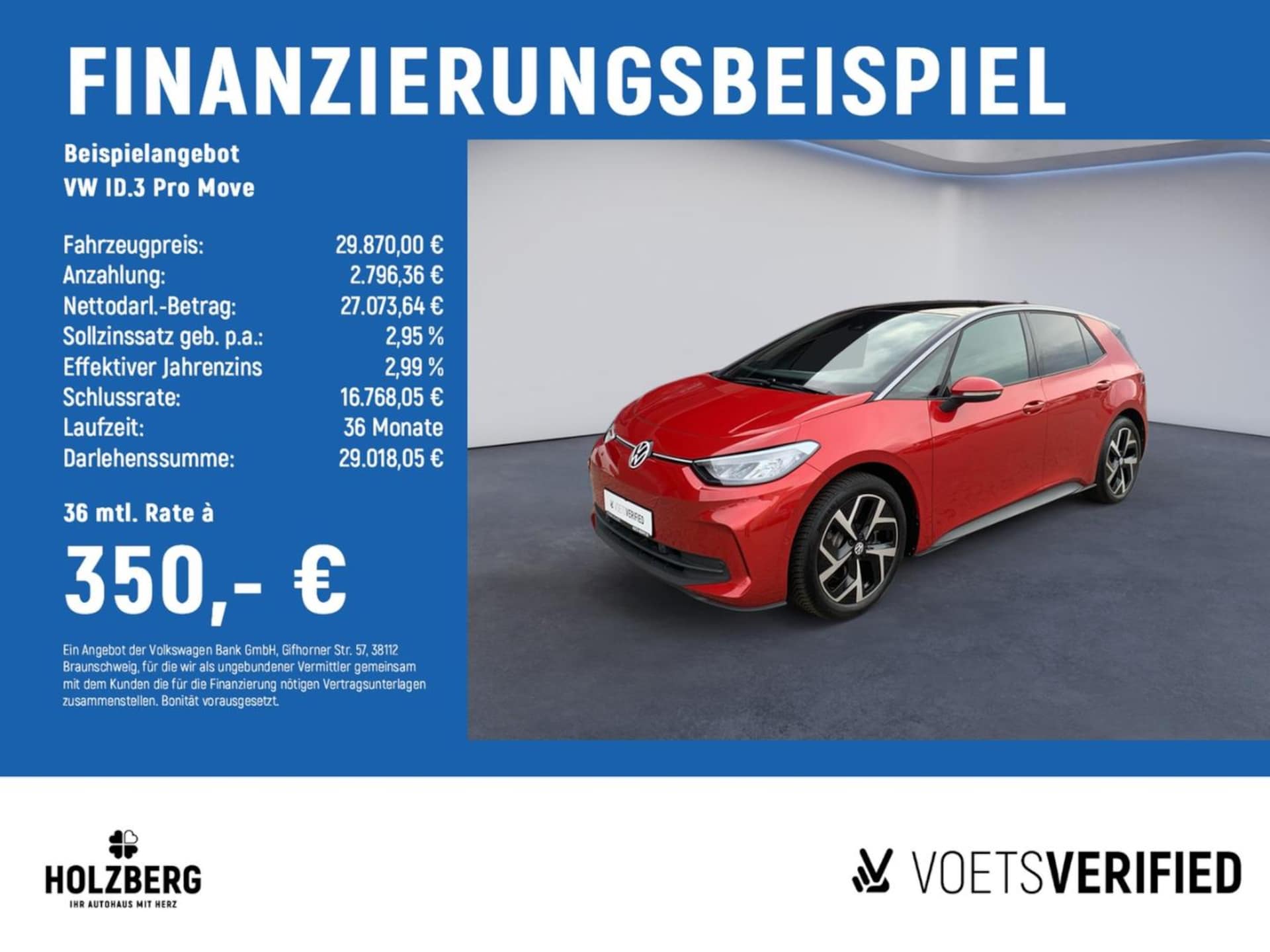 Volkswagen ID.3 MOVE Pro