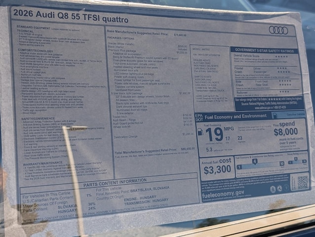 2026 Audi Q8