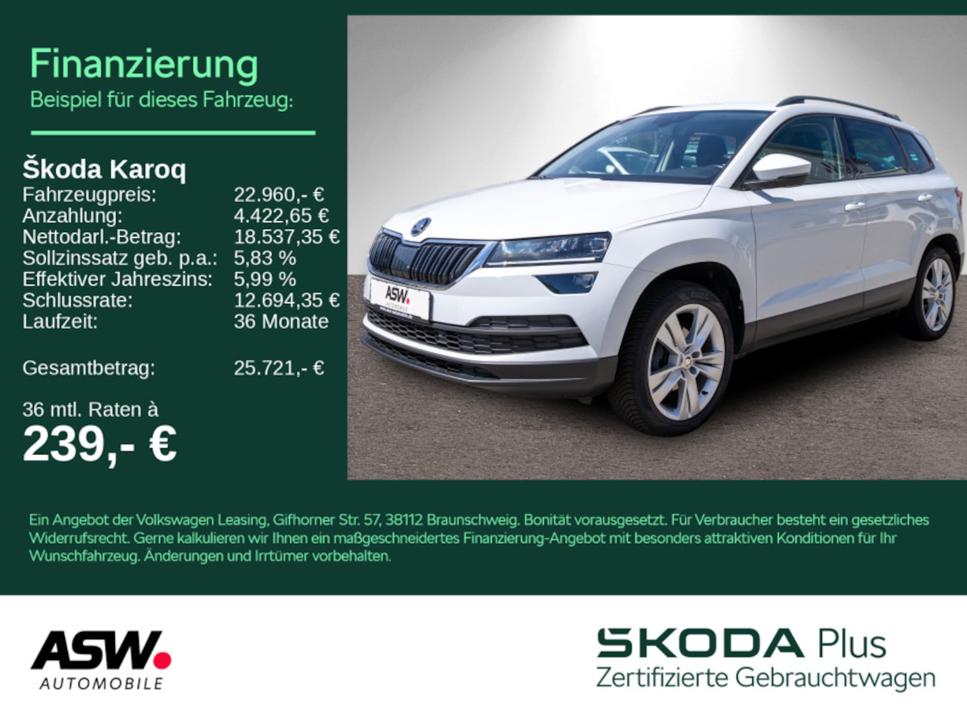 Skoda Karoq Style