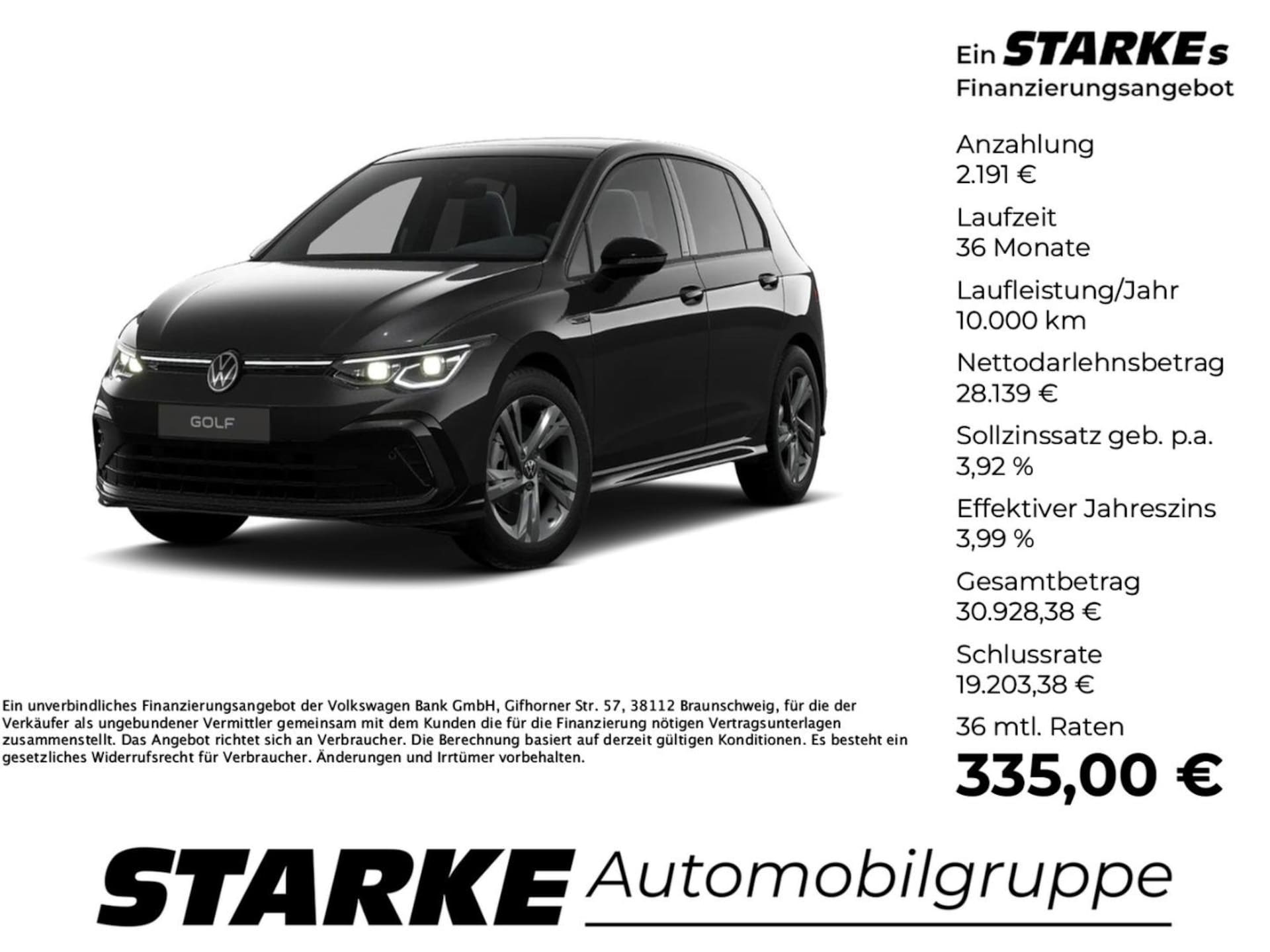Volkswagen Golf R-Line