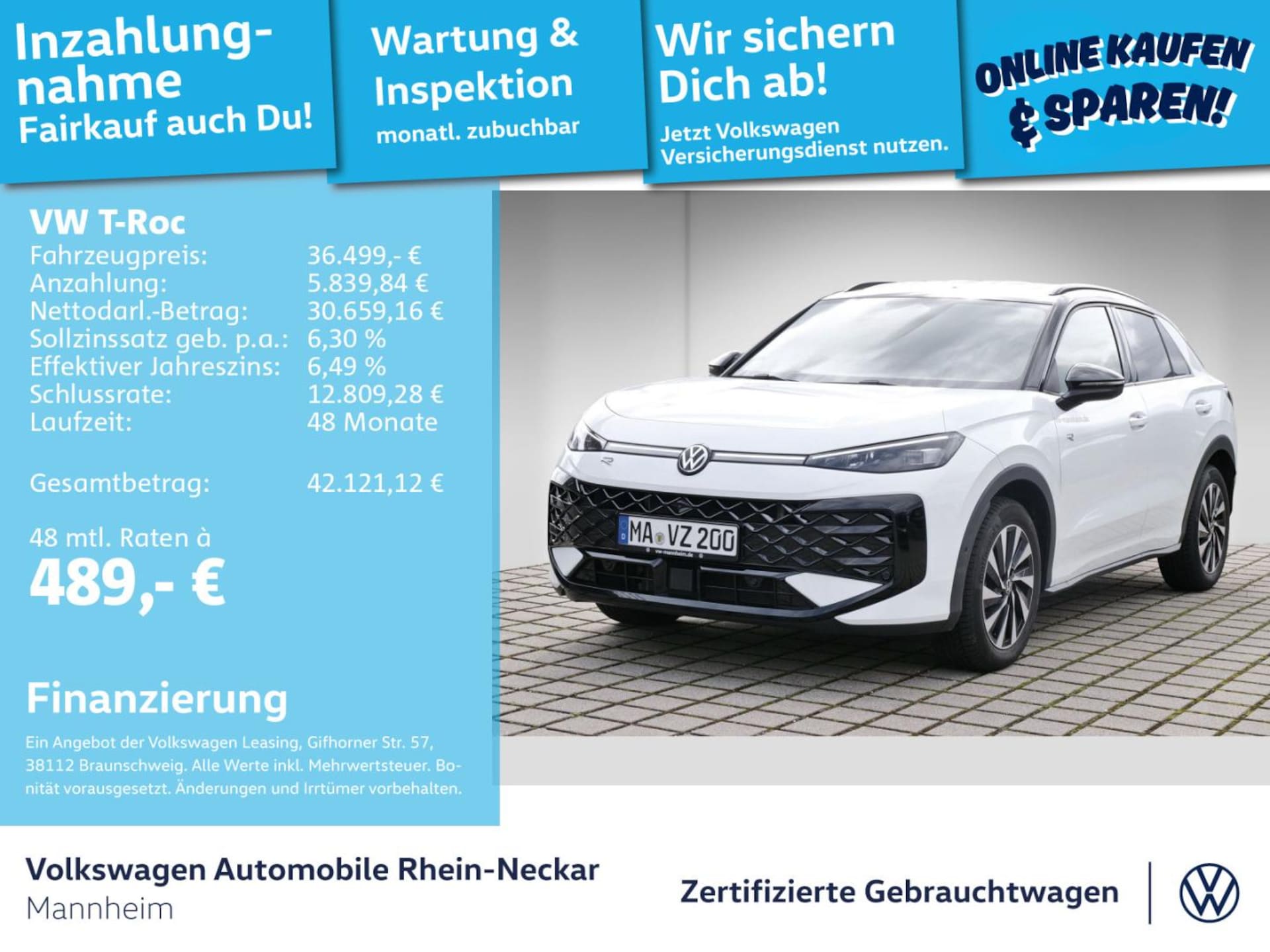Volkswagen T-Roc R-Line