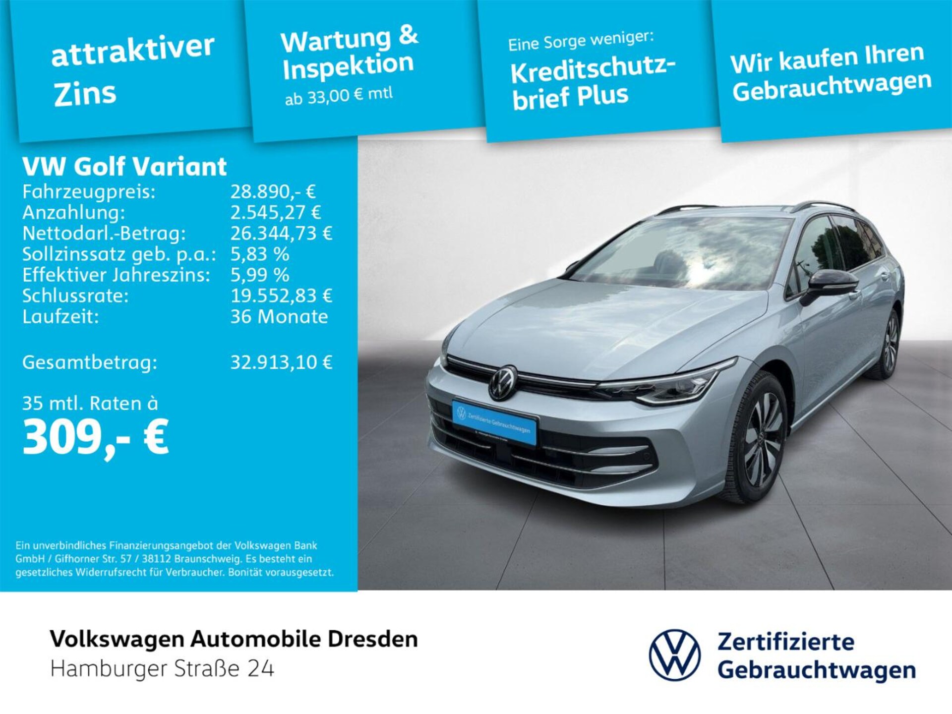 Volkswagen Golf Variant Goal