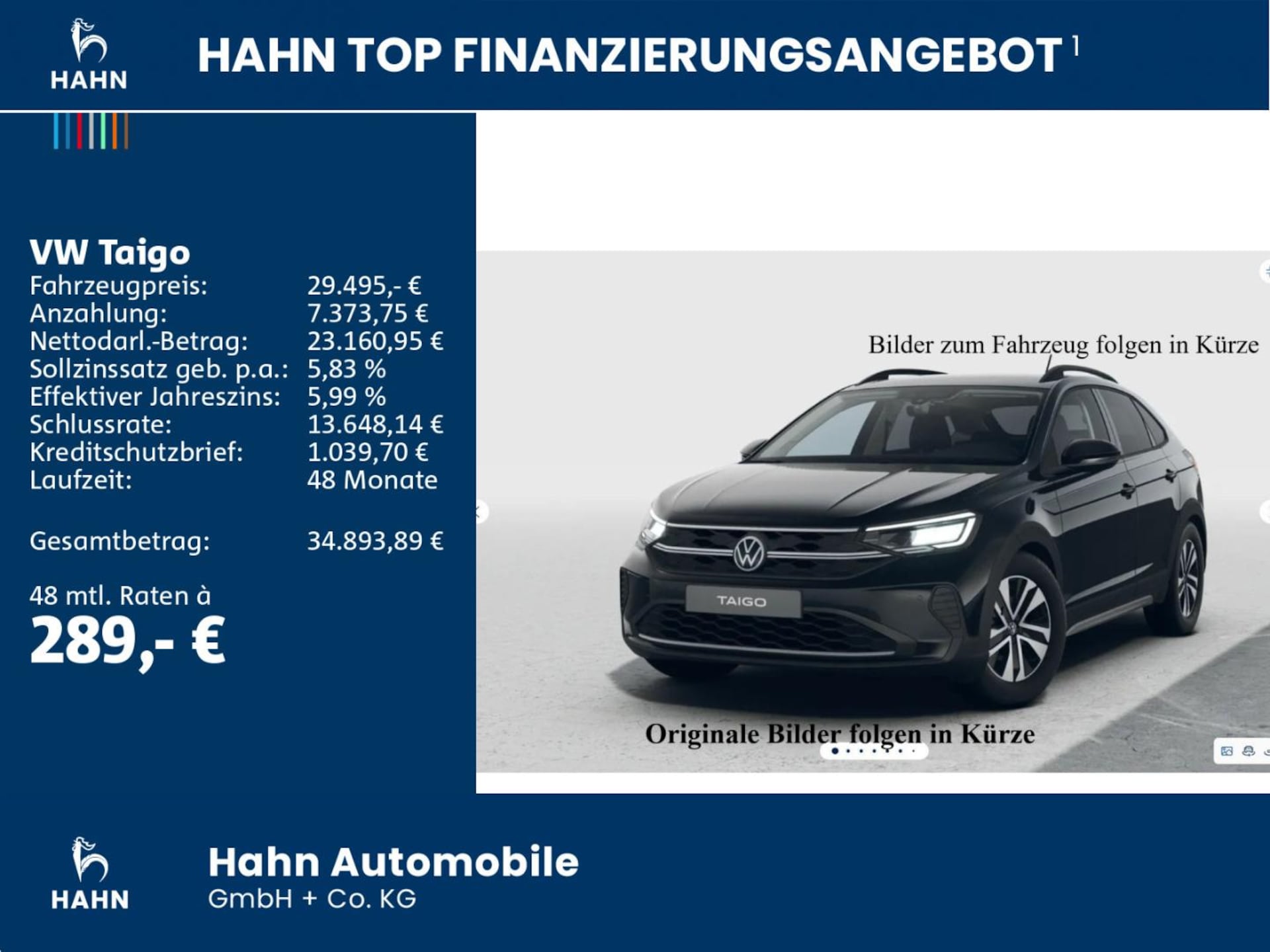 Volkswagen Taigo Life