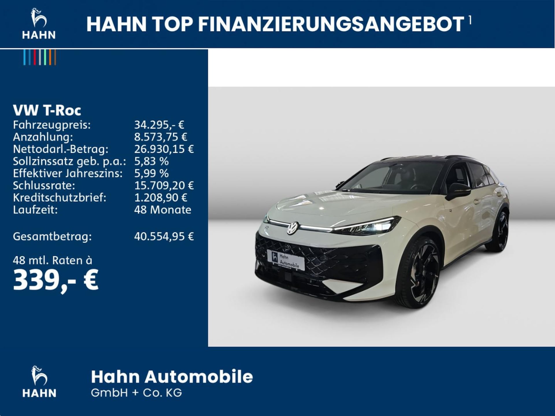 Volkswagen T-Roc R-Line