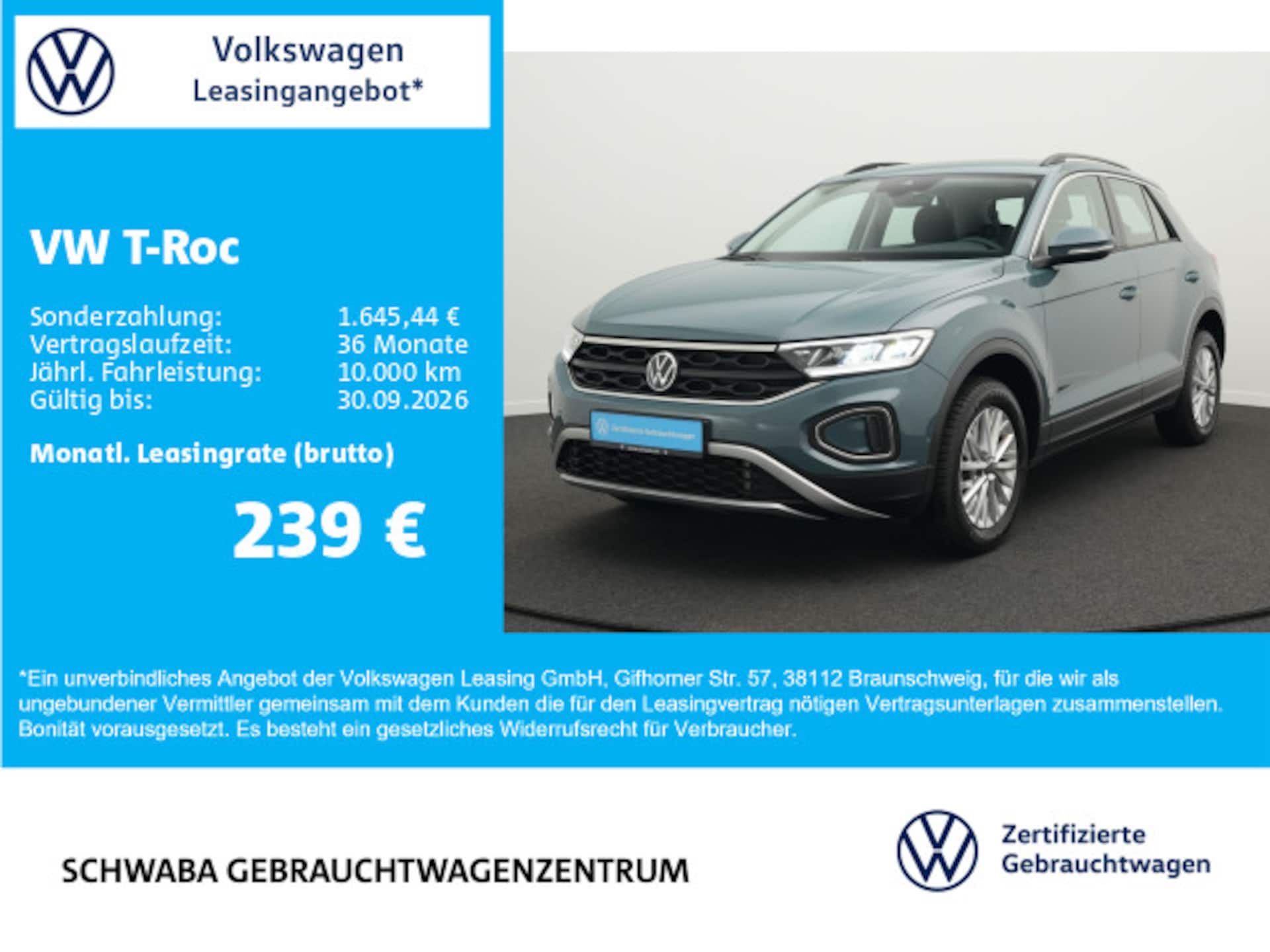 Volkswagen T-Roc Life