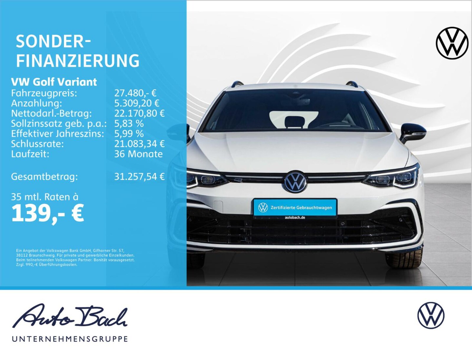 Volkswagen Golf Variant – Bild 2