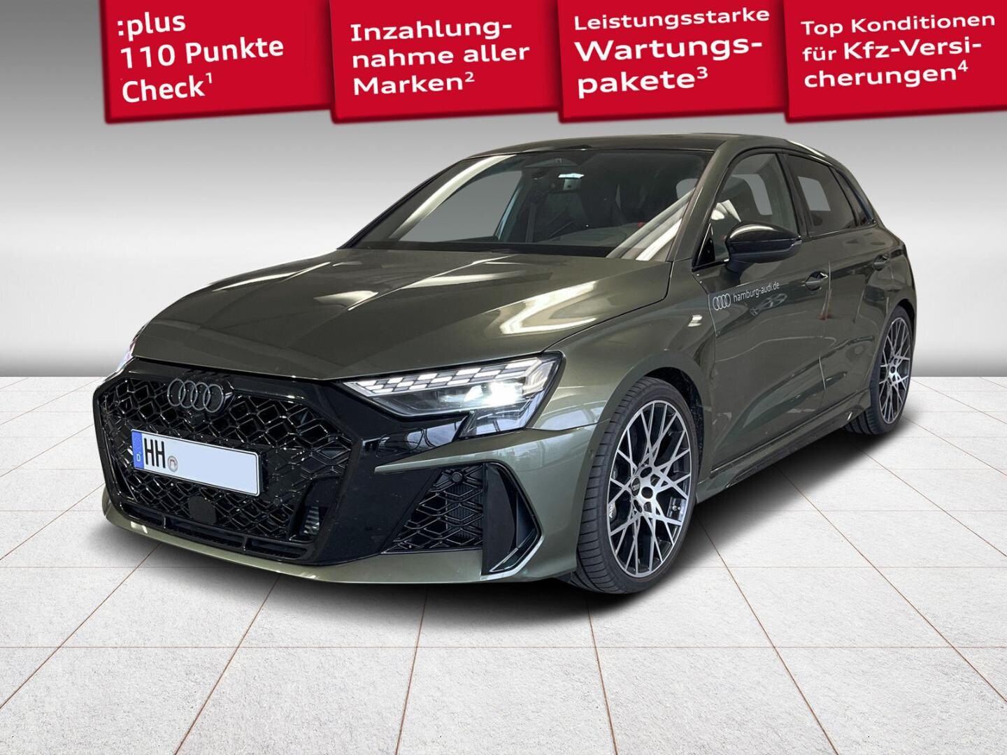 Bild über Audi RS 3 Sportback TFSI quattro 294 kW S tronic - für weitere Informationen kontaktieren Sie den Audi Partner