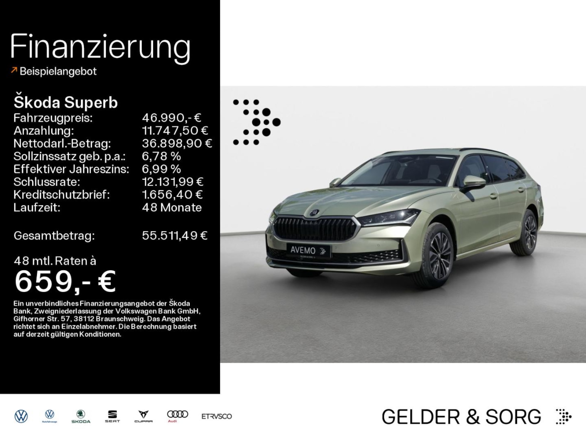 Skoda Superb Combi Selection