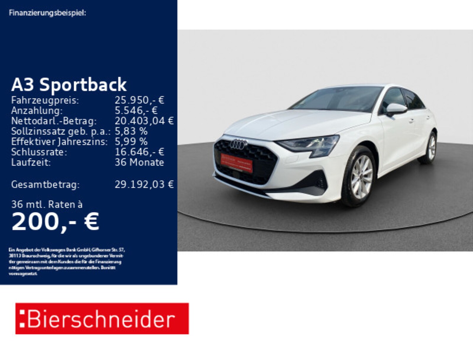 Audi A3 Sportback