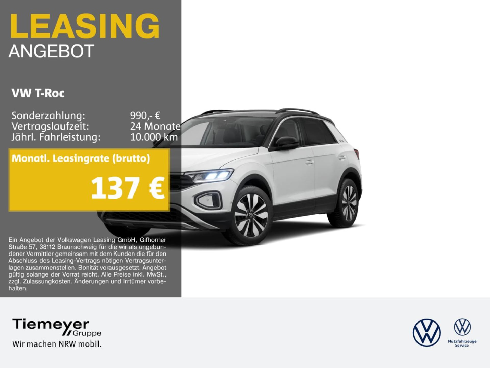 Volkswagen T-Roc Life