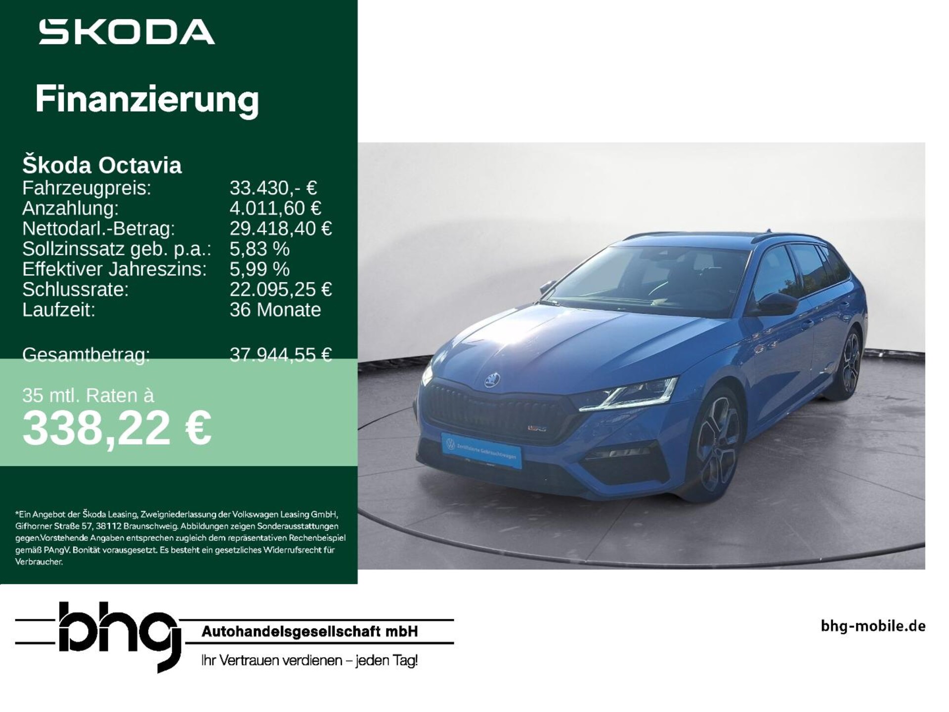 Skoda Octavia Combi 2024