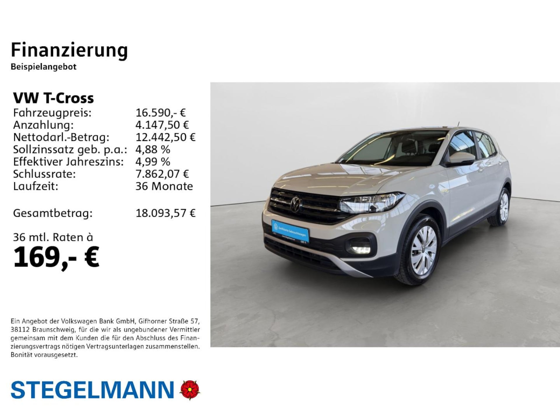 Volkswagen T-Cross Basis-Modell