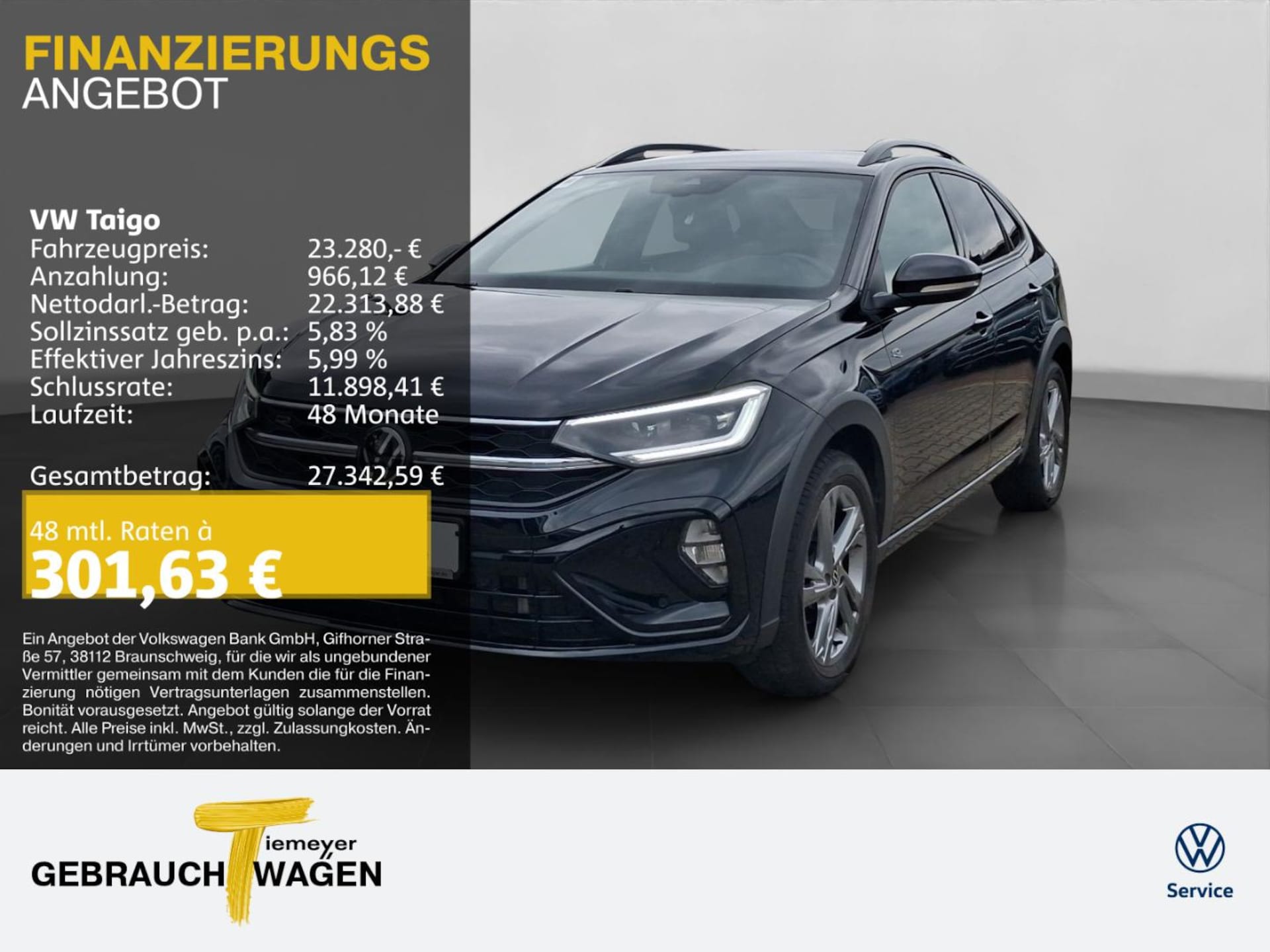 Volkswagen Taigo R-Line