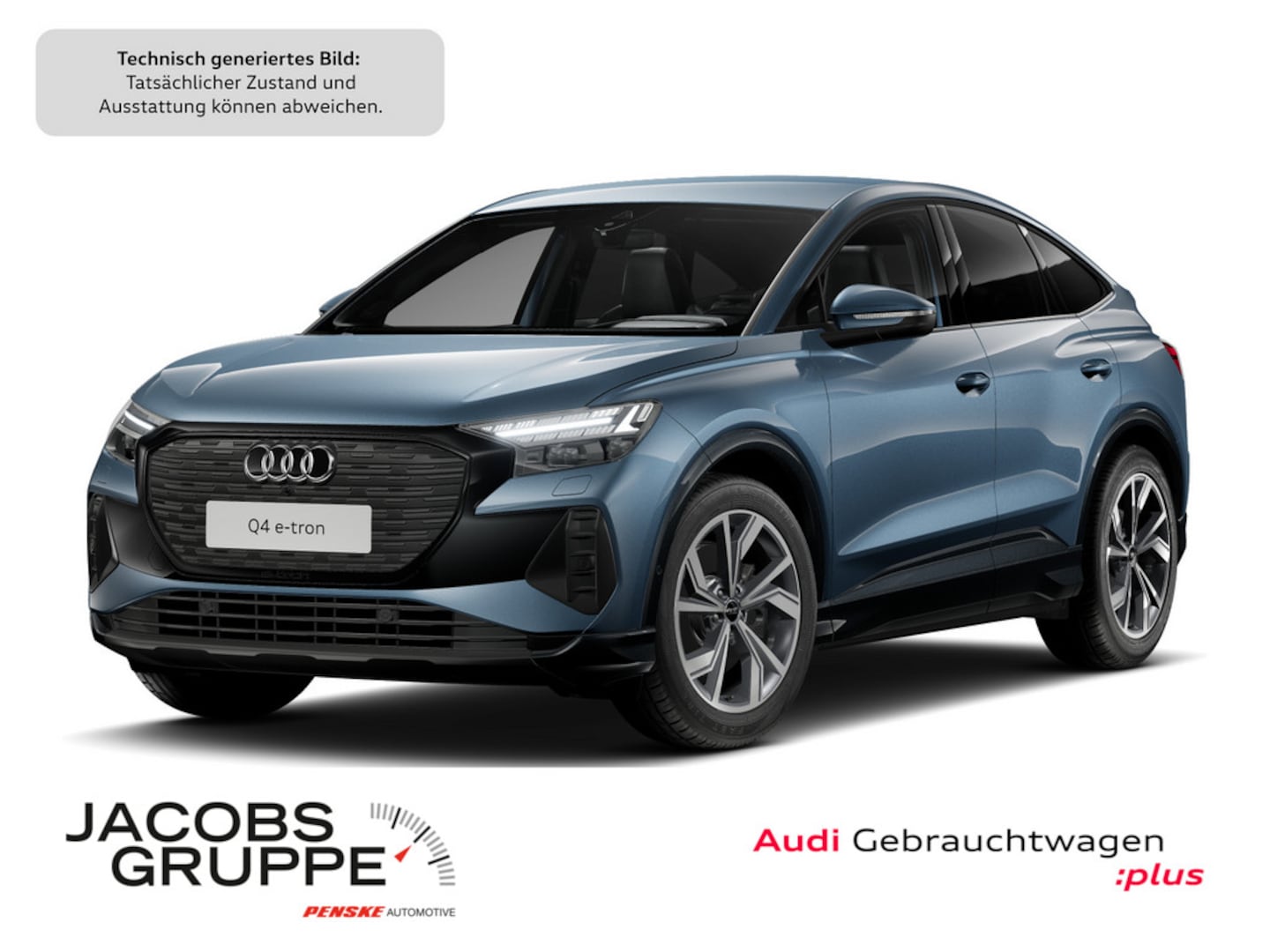 Bild über Audi Q4 Sportback e-tron 45 e-tron - für weitere Informationen kontaktieren Sie den Audi Partner