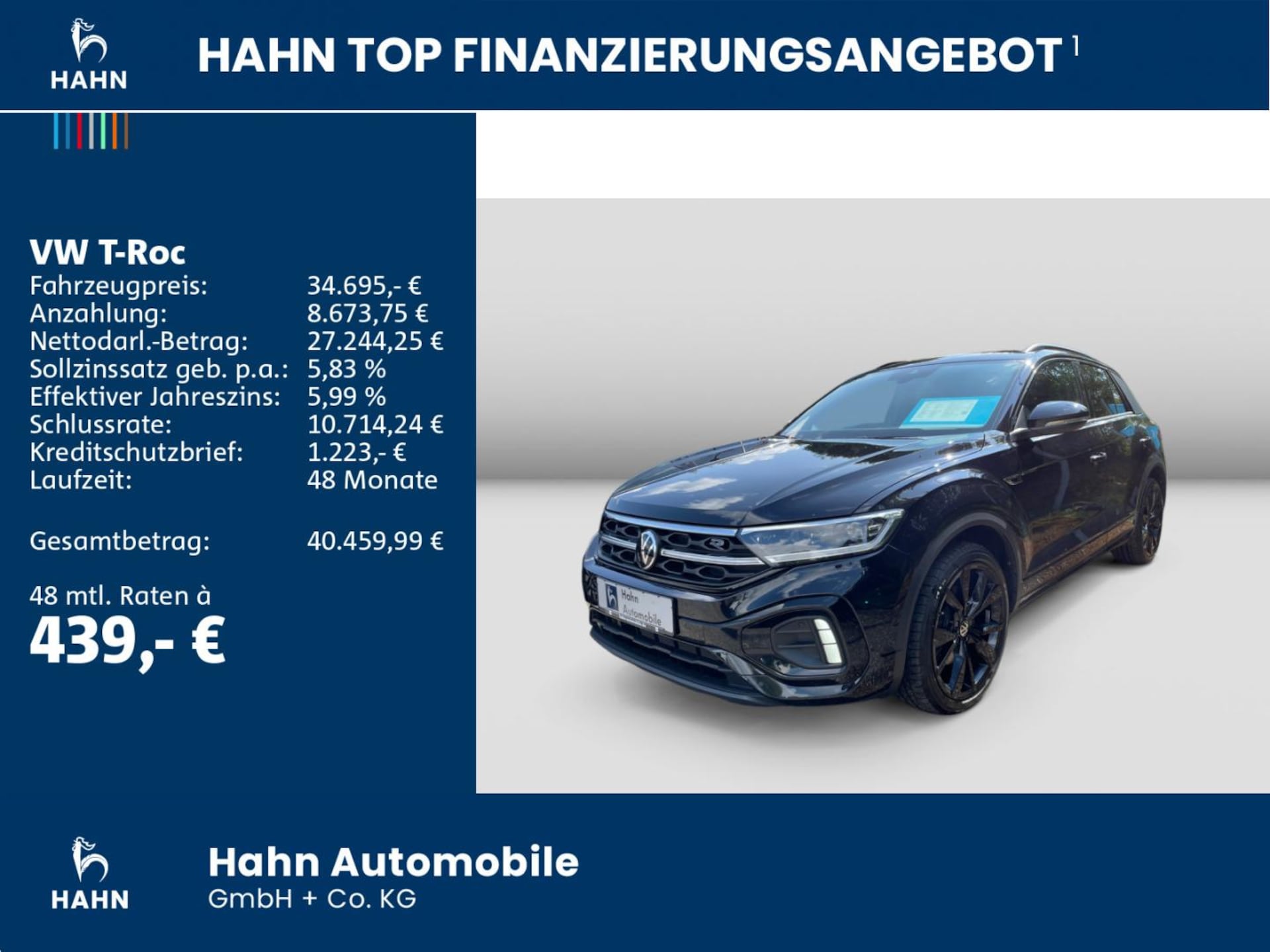 Volkswagen T-Roc R-Line