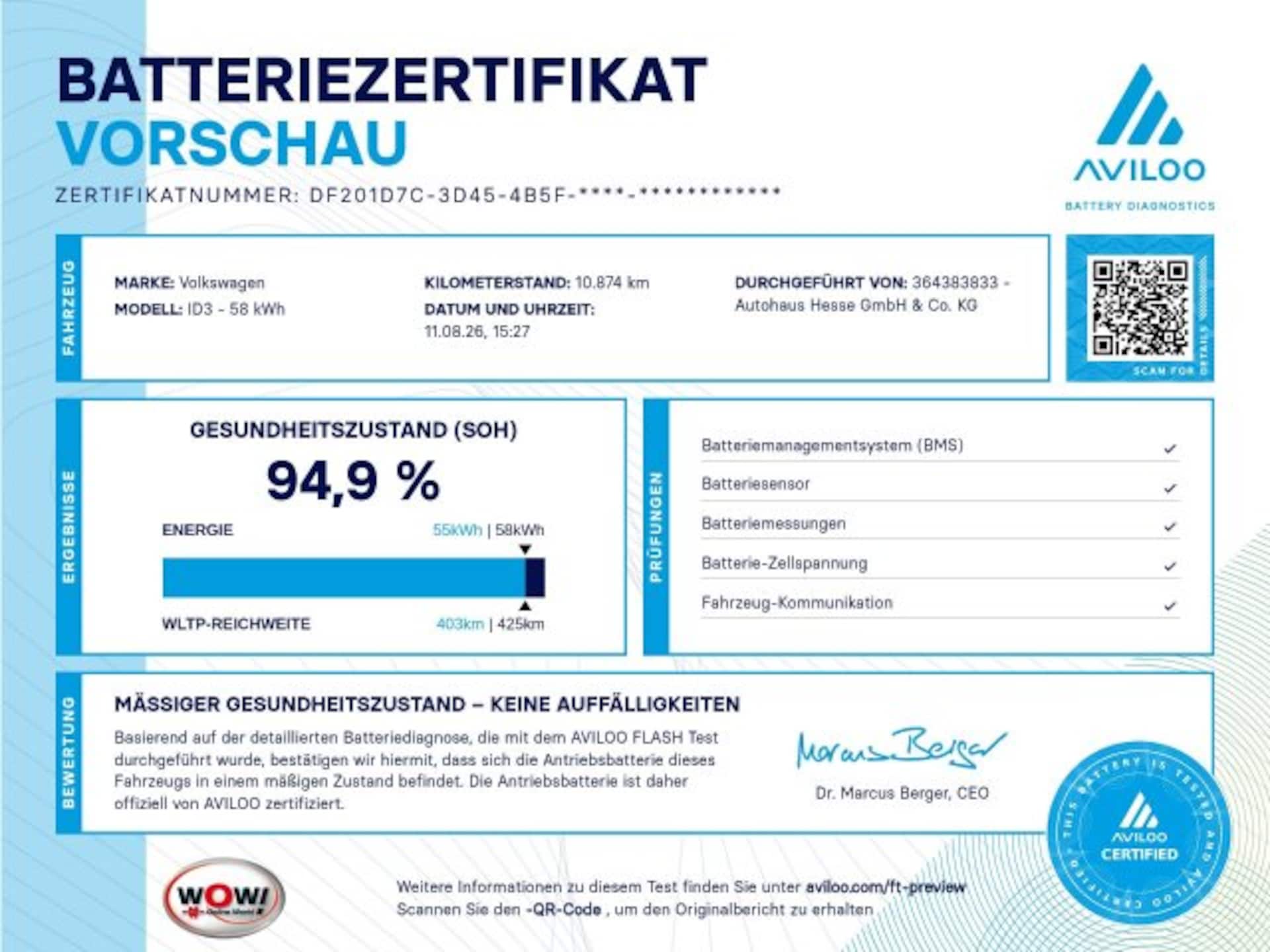 Volkswagen ID.3 Pro