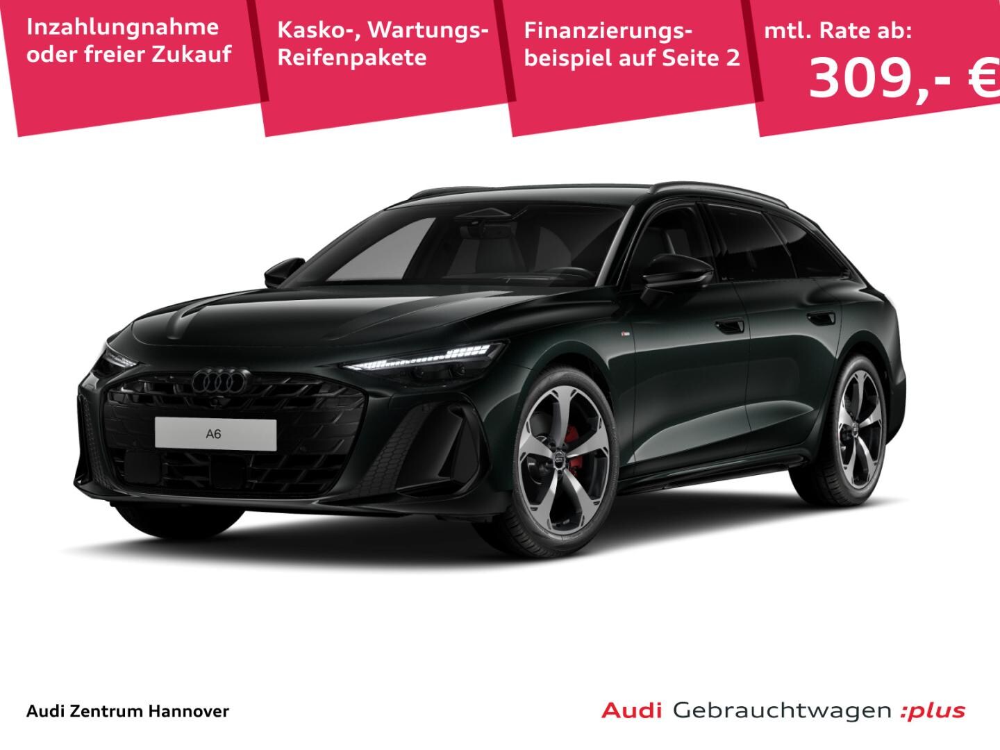Bild über Audi A6 Avant TFSI 150 kW S tronic - für weitere Informationen kontaktieren Sie den Audi Partner