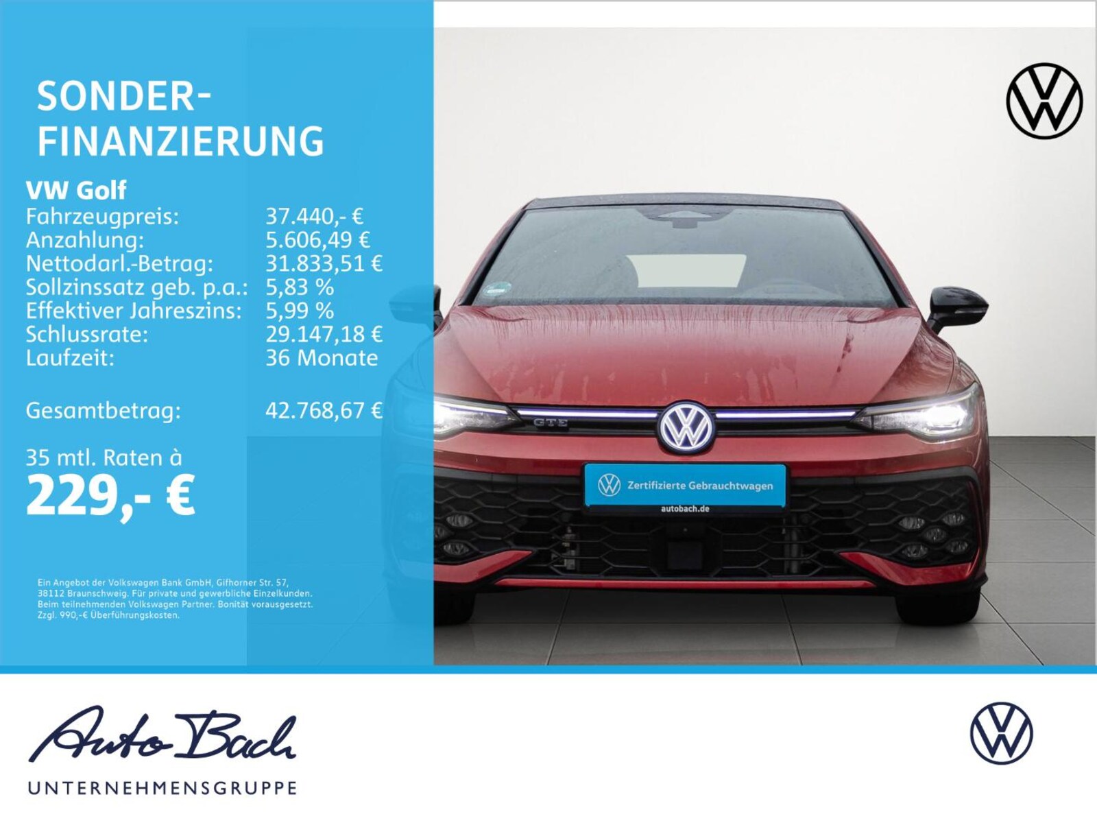 Volkswagen Golf – Bild 2