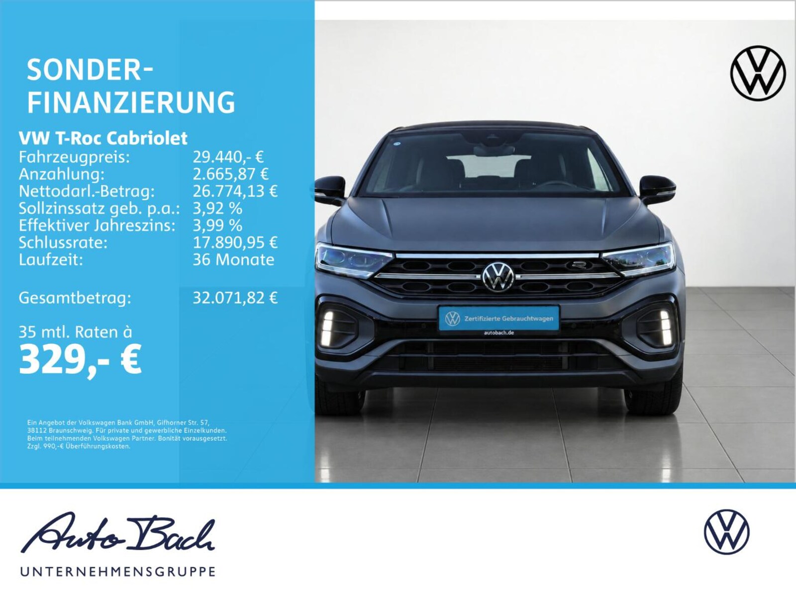 Volkswagen T-Roc Cabriolet – Bild 2