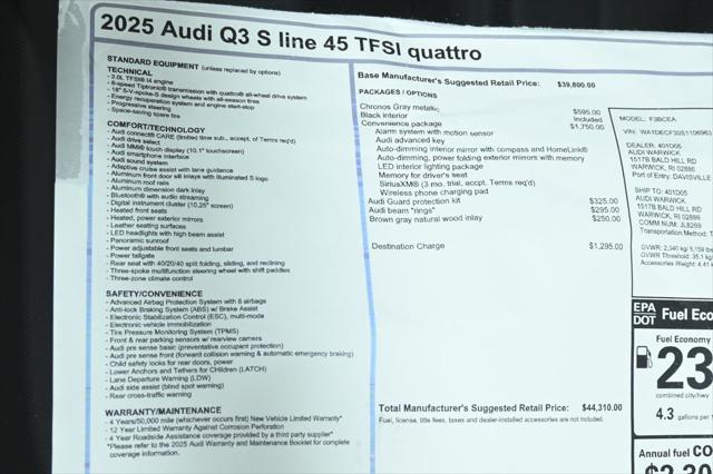 2025 Audi Q3 S Line Premium - Photo 29