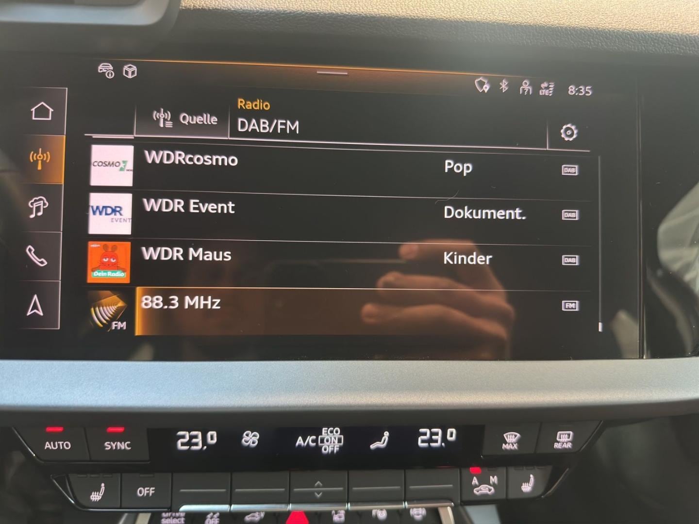 Bild über Audi A3 Sportback TFSI e advanced 40 TFSI e S tronic - für weitere Informationen kontaktieren Sie den Audi Partner