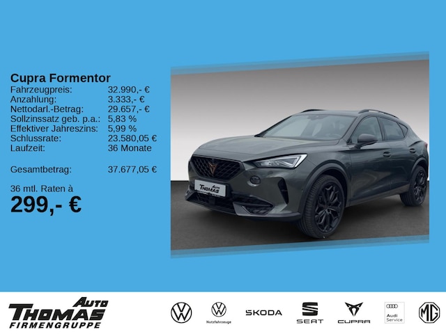 CUPRA Formentor VZ Tribe Edition 2.0 TSI 4DRIVE DSG (BN28426)