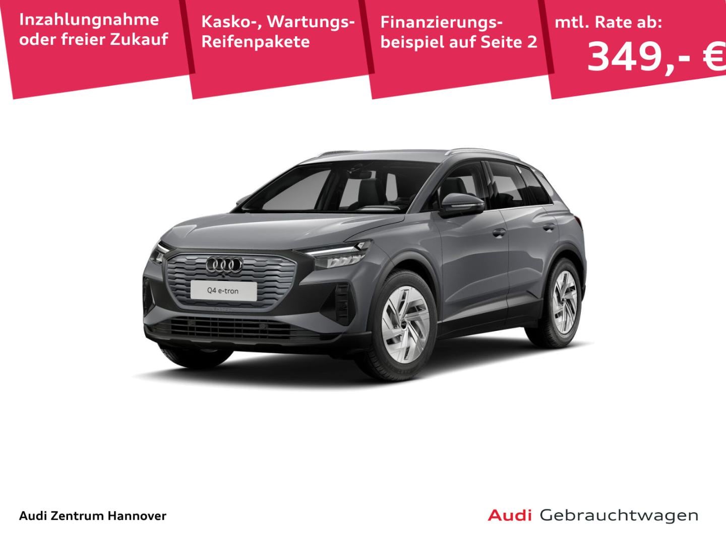 Bild über Audi Q4 e-tron 40 e-tron - für weitere Informationen kontaktieren Sie den Audi Partner