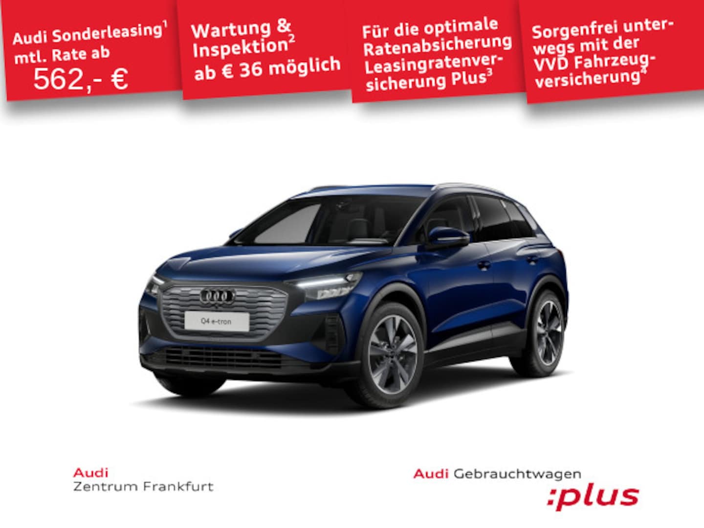 Bild über Audi Q4 e-tron 40 e-tron - für weitere Informationen kontaktieren Sie den Audi Partner