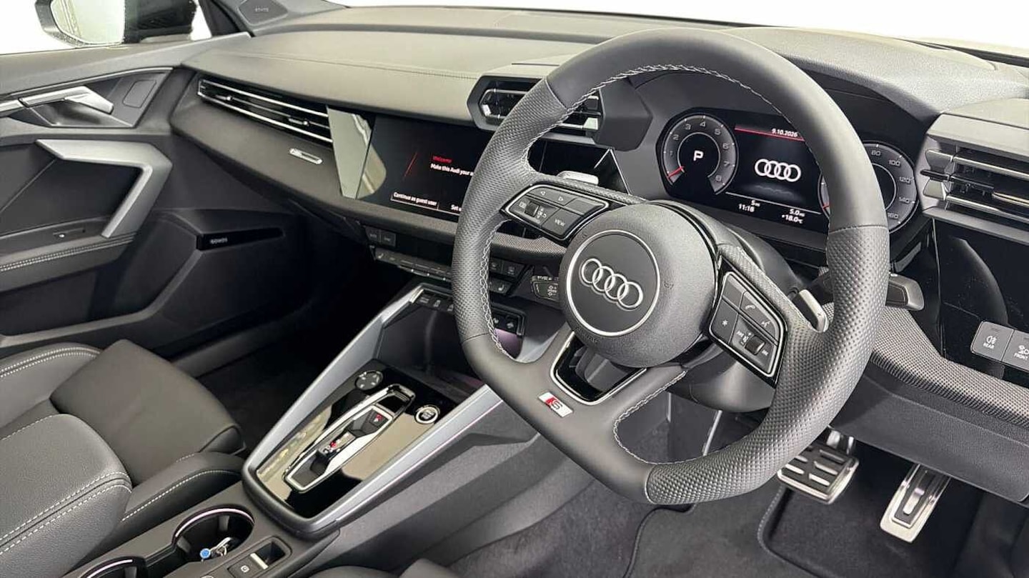 Image of&nbsp;Audi A3 Saloon&nbsp;Black Edition 150 PS TFSI S tronic&nbsp;- View:&nbsp;for more details contact your dealer