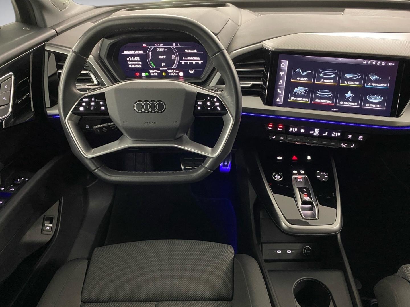 Bild über Audi Q4 e-tron 50 e-tron quattro - für weitere Informationen kontaktieren Sie den Audi Partner