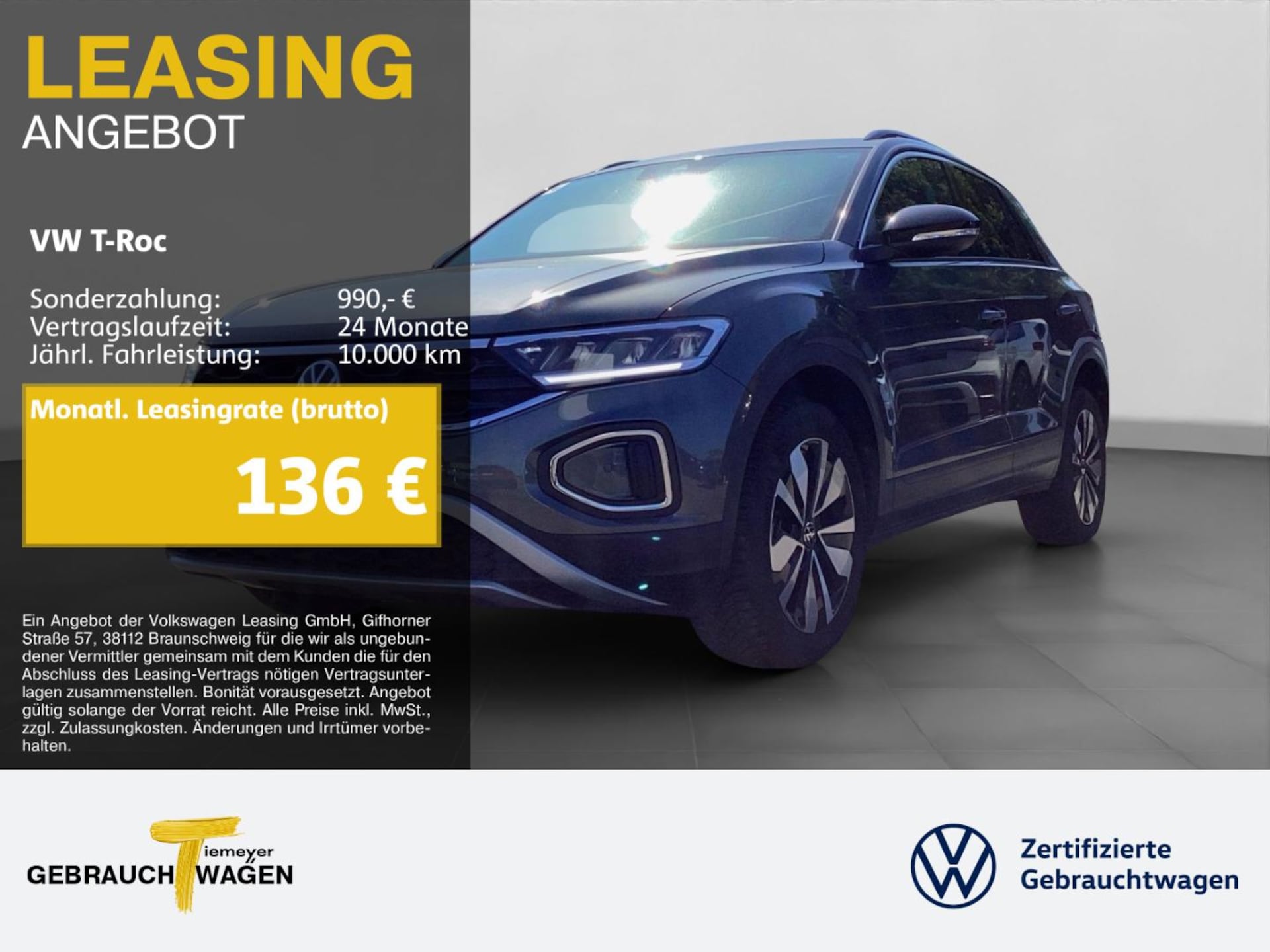 Volkswagen T-Roc Life