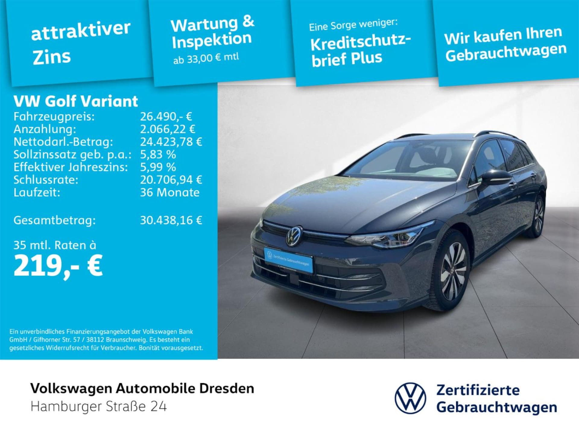 Volkswagen Golf Variant Goal