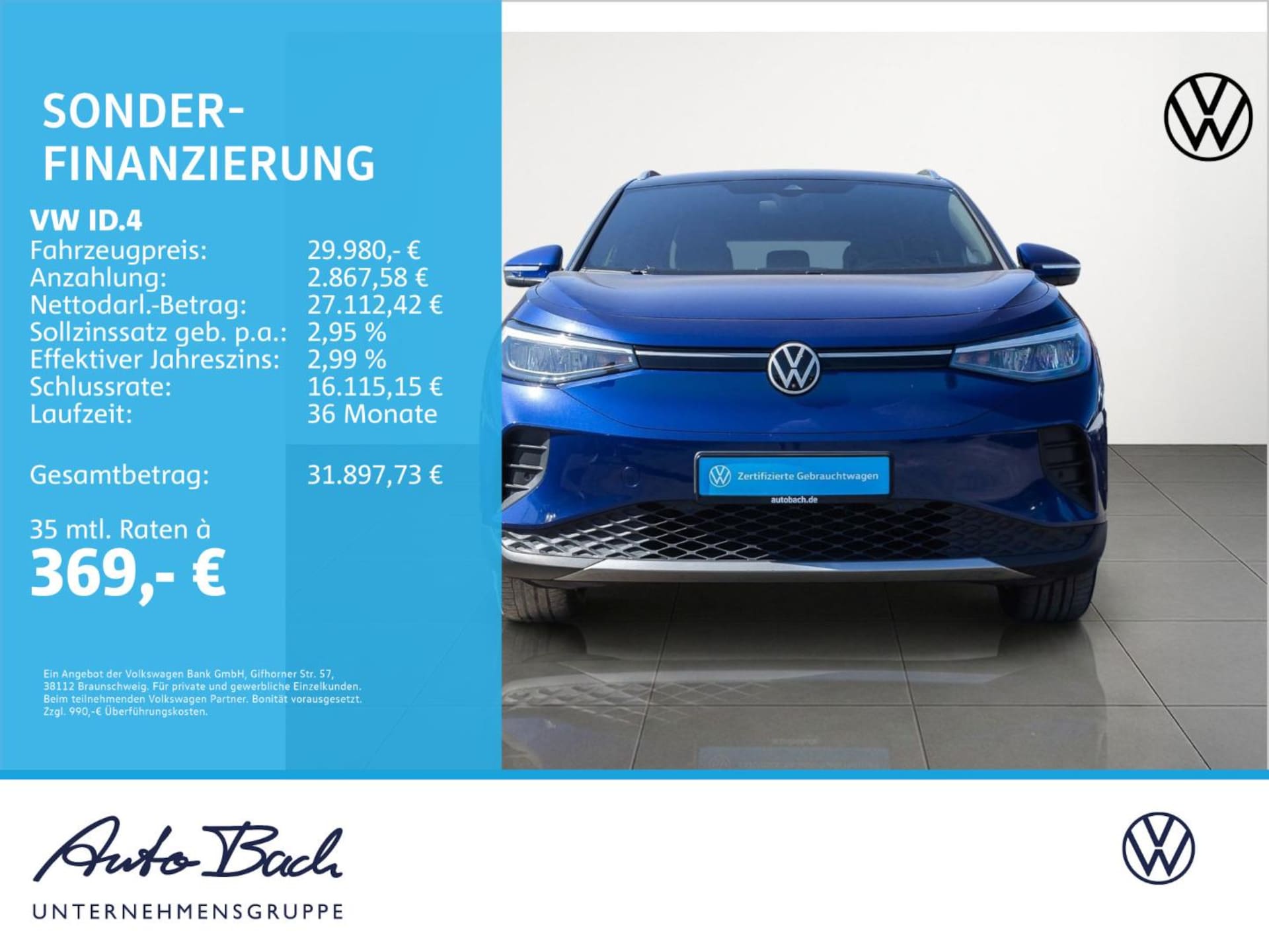Volkswagen ID.4 Pro Performance