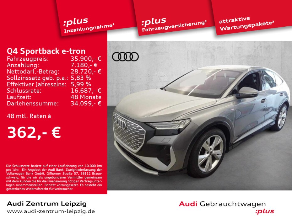 Image about Audi Q4 Sportback e-tron 40 e-tron
