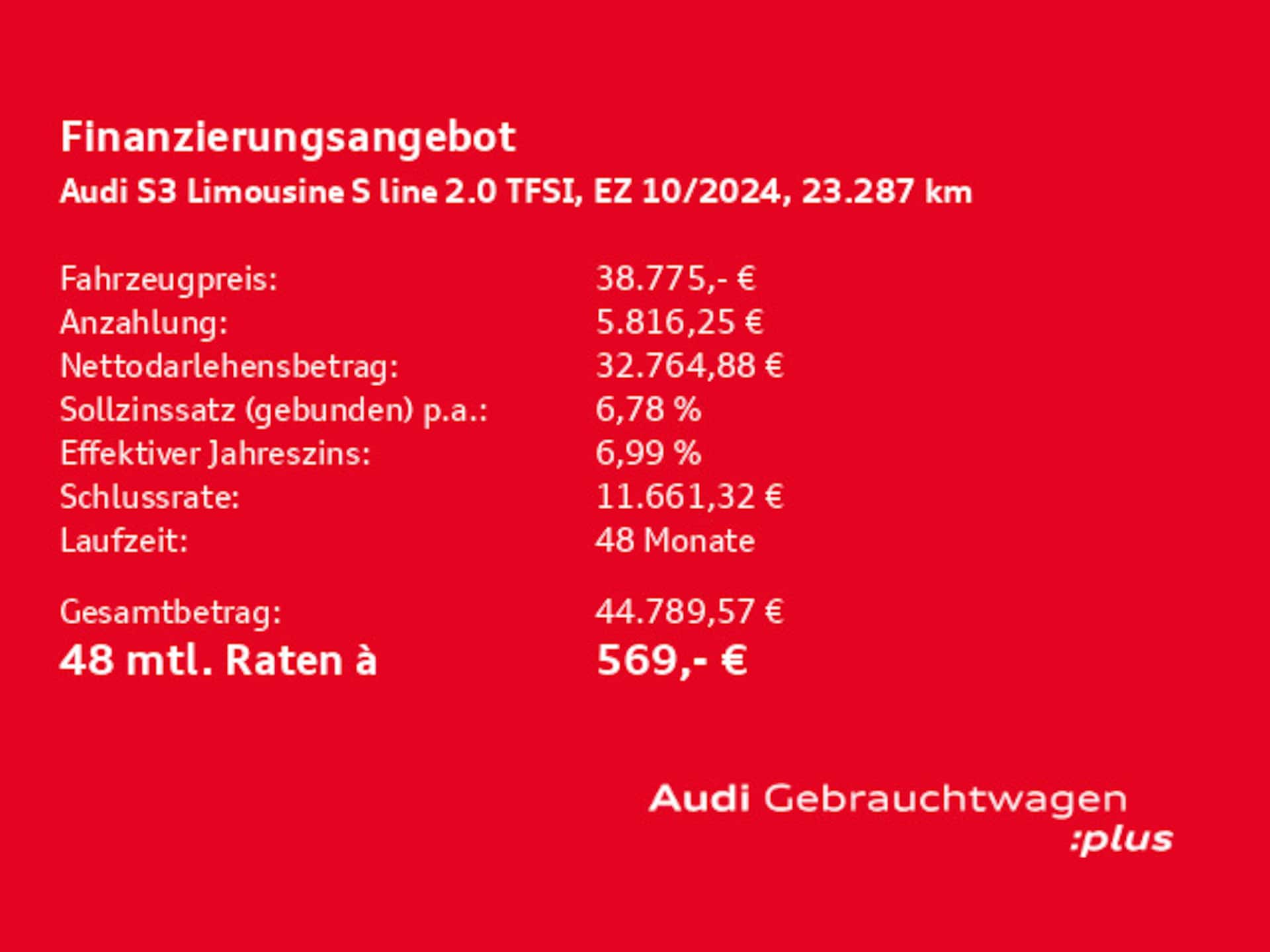 Audi S3 Limousine