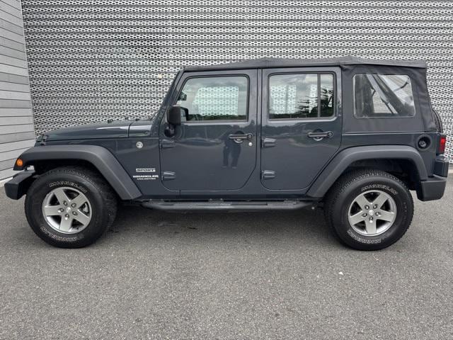Used 2017 Jeep Wrangler Unlimited Sport with VIN 1C4BJWDG4HL646006 for sale in Henrico, VA