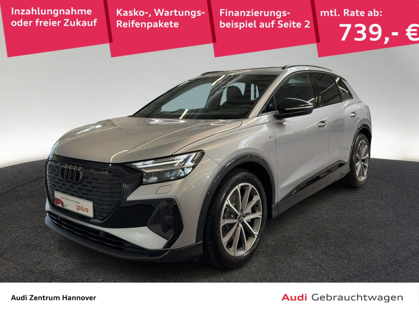 Bild über Audi Q4 e-tron 45 e-tron quattro - für weitere Informationen kontaktieren Sie den Audi Partner