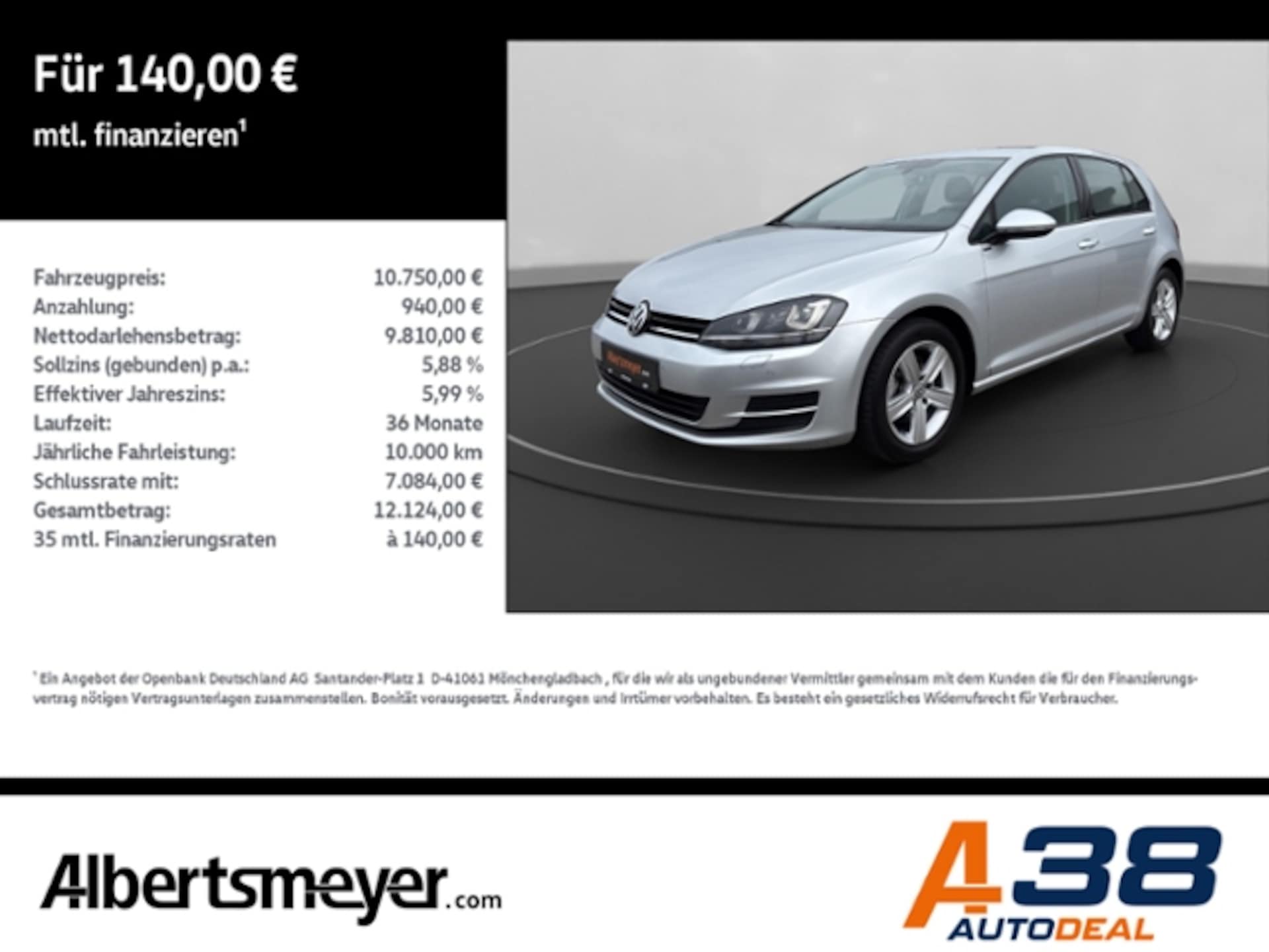 Volkswagen Golf Comfortline