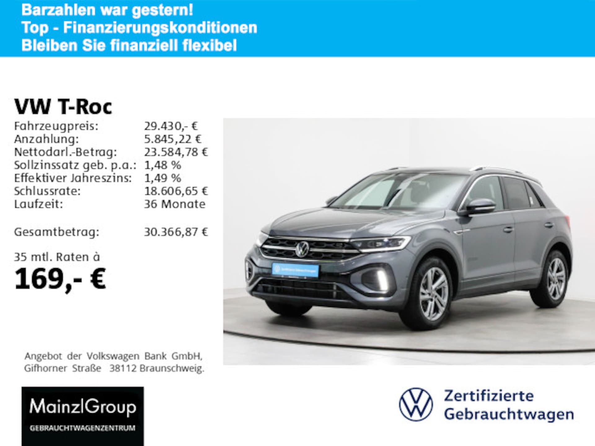 Volkswagen T-Roc R-Line
