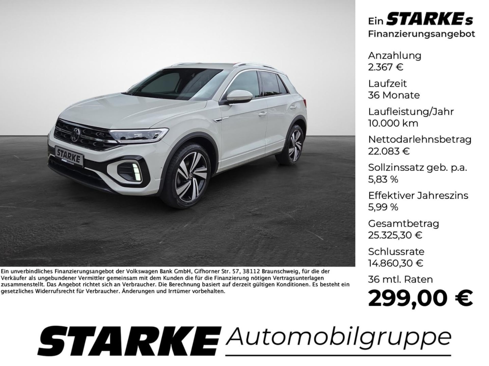 Volkswagen T-Roc R-Line