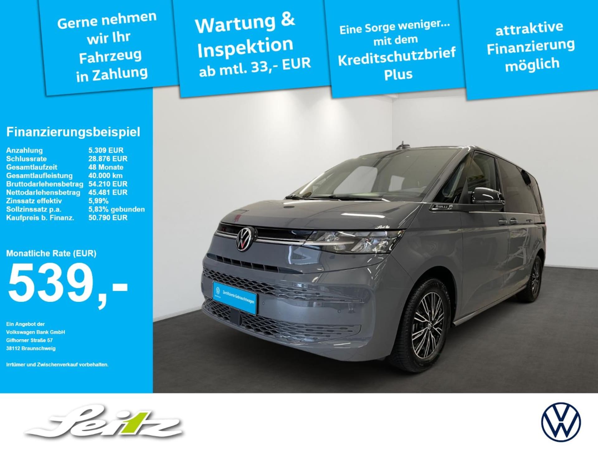 Volkswagen Multivan occasion