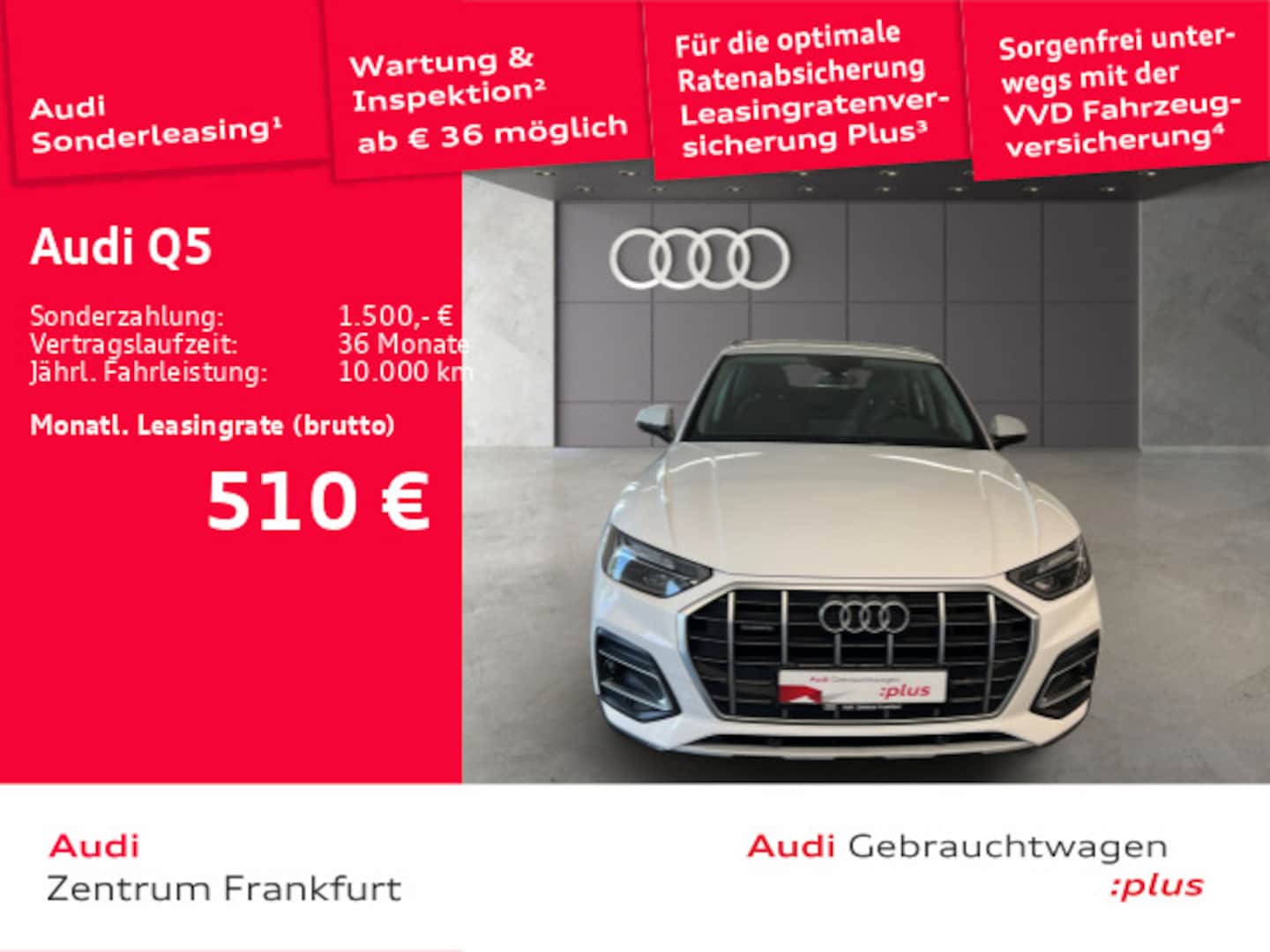 Bild über Audi Q5 TFSI e advanced 50 TFSI e quattro S tronic - für weitere Informationen kontaktieren Sie den Audi Partner