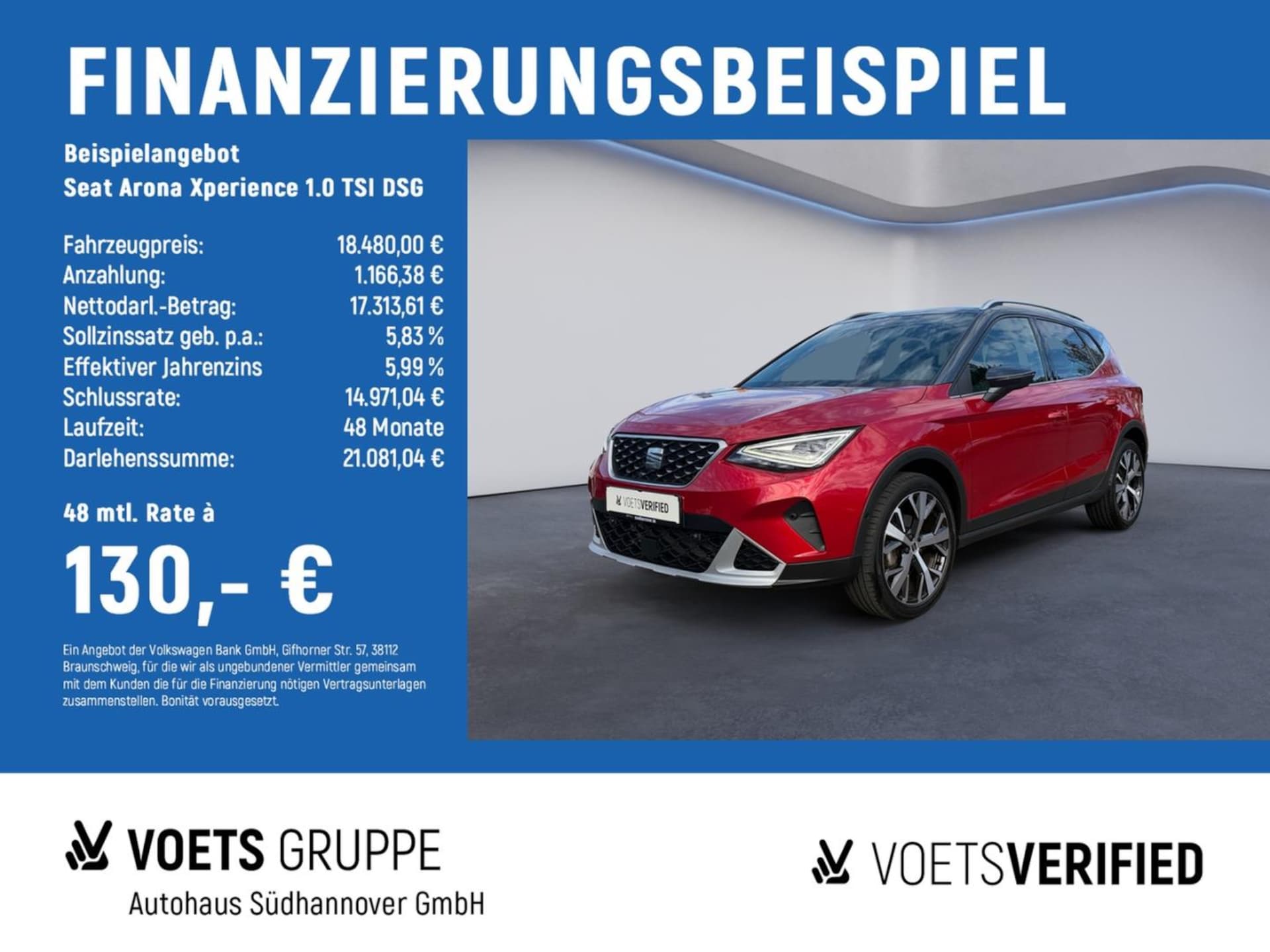 Seat Arona — SEAT Arona Arona Xperience 1.0 TSI DSG LED+KLIM+NAVI
