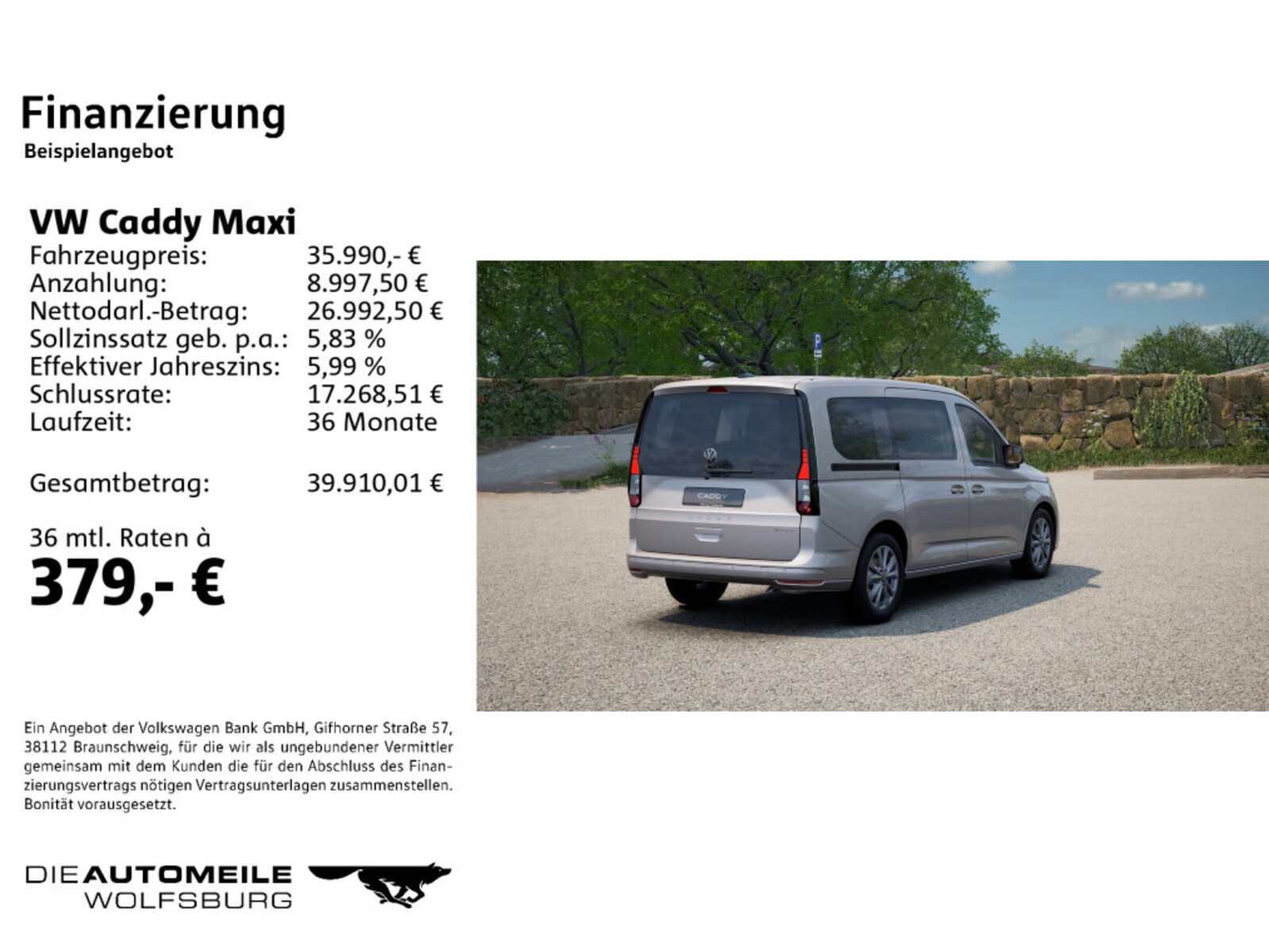 Volkswagen Caddy Maxi – Bild 2