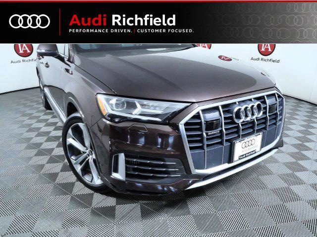 Used 2022 Audi Q7 Premium Plus with VIN WA1LXBF70ND002589 for sale in Richfield, Minnesota