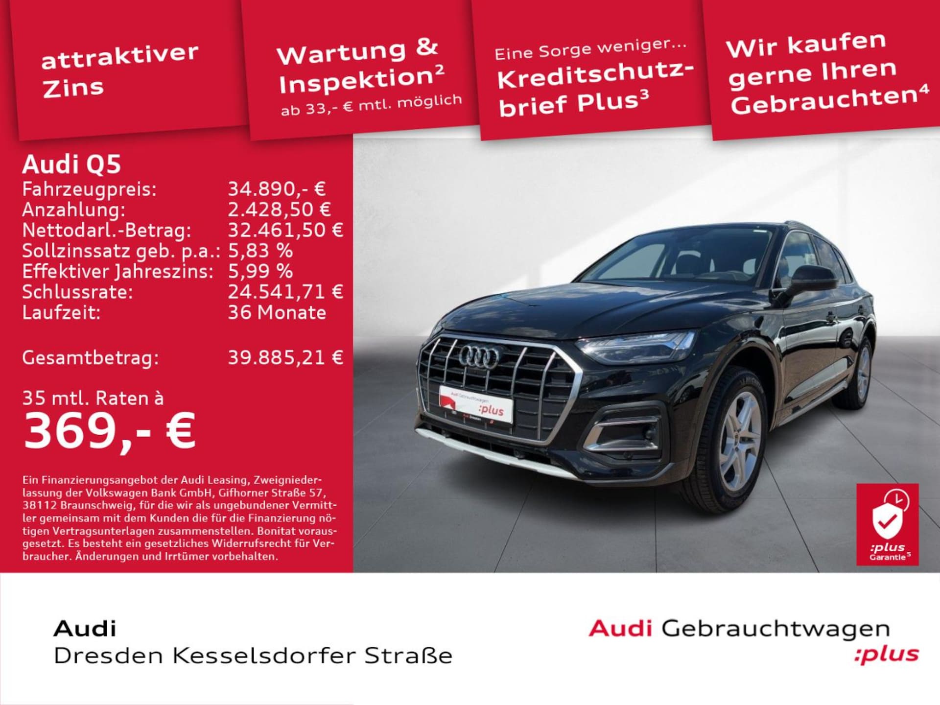 Audi Q5 TFSI e advanced