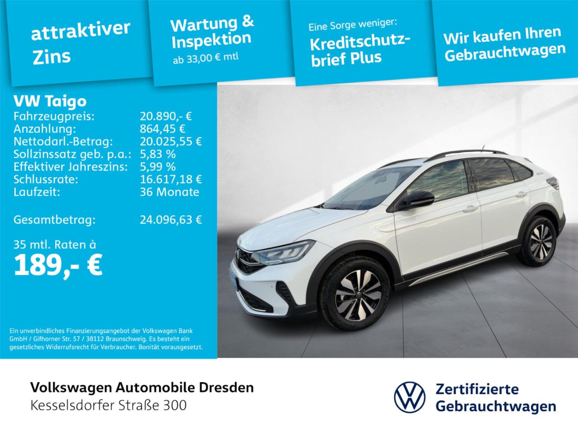 Volkswagen Taigo Goal